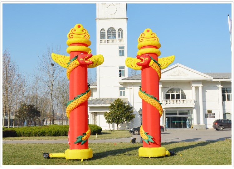 班玛庆典仪式拱门